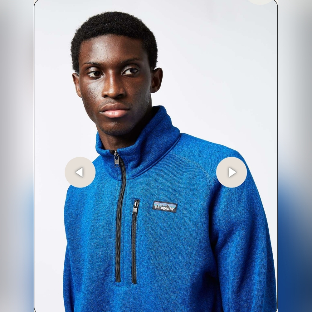 Patagonia Better Sweater 1/4 Zip Fleece-Passage Blue - Picture 3 of 14